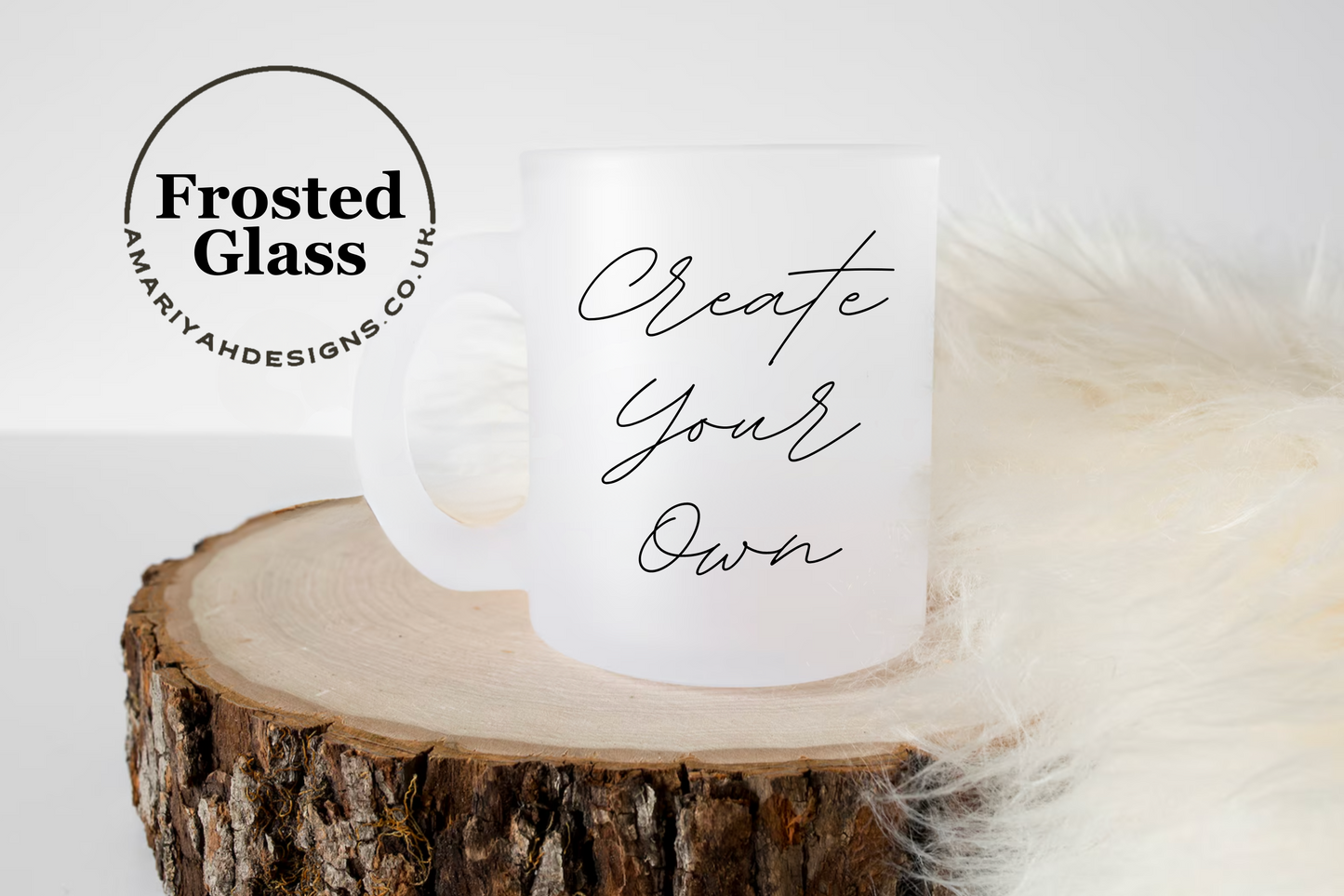 Custom Mug (Frosted Glass)