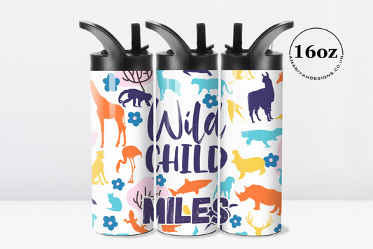 Wild Child - 16oz Kids Water Bottle