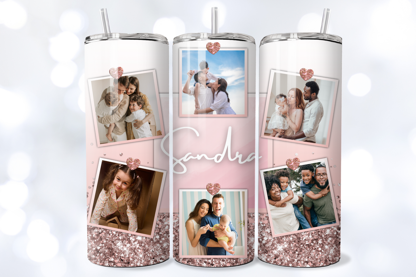 Personalised Photo Tumbler - 20oz Stainless Steel