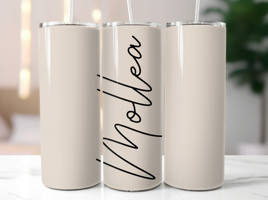 Personalised Name Tumbler - 20oz Stainless Steel