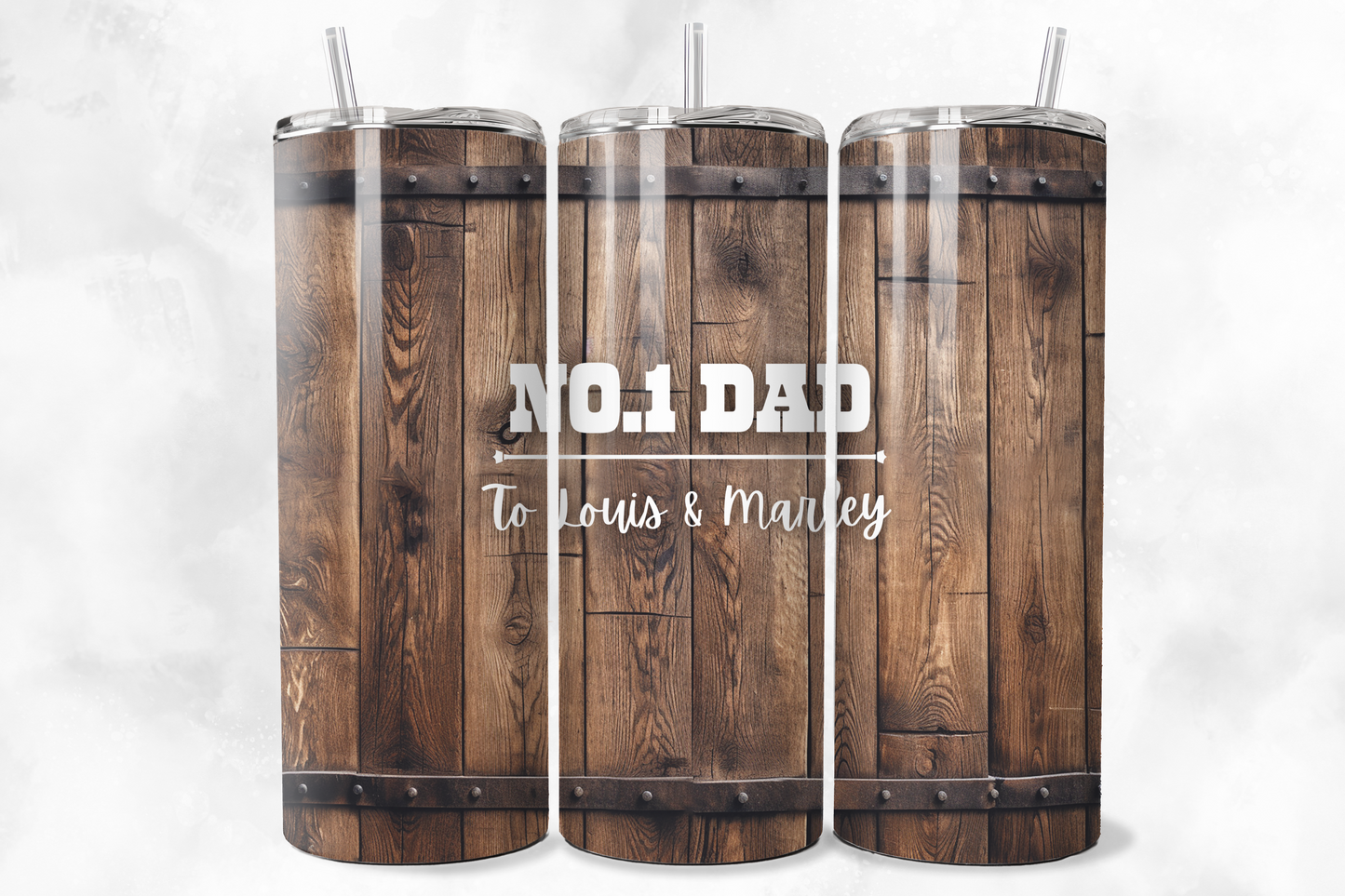 Beer Barrel Dad Tumbler - 20oz Stainless Steel