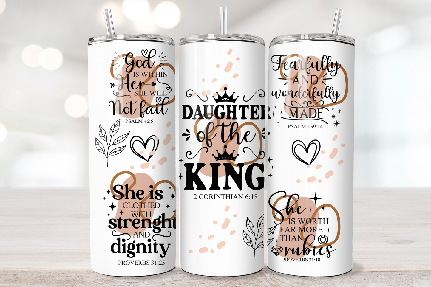 Daughter of the King - 20oz Stainless Steel