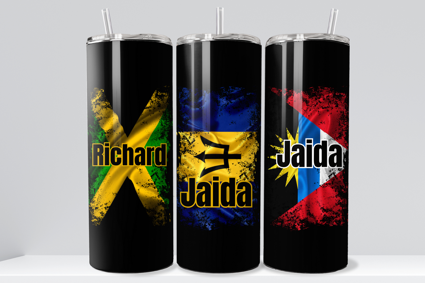 Custom Flag Tumbler - 20oz