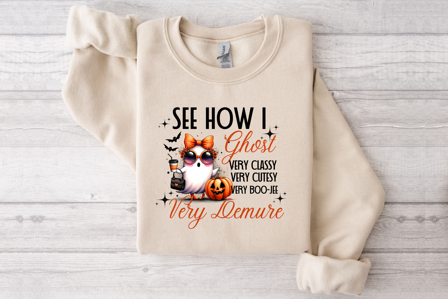 Very Boo-Jee, Very Demure - Crewneck Sweatshirt